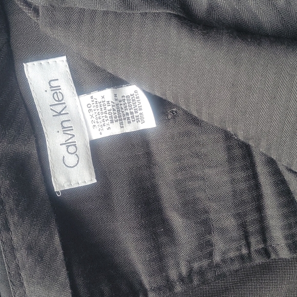Dark Grey Calvin Klein Trousers - Picture 2 of 4